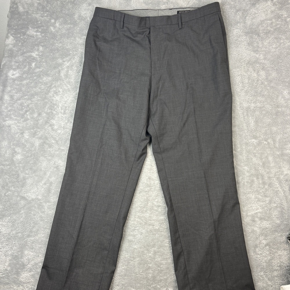 Banana Republic Pants Mens 38x32 Classic Fit Gray Wool Dress Flat Front Pockets